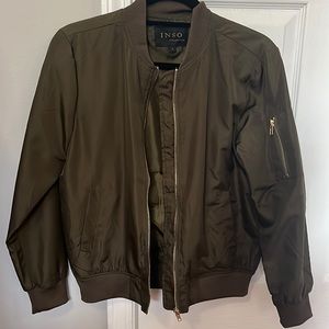 Olive Green Bomber Jacket